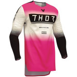 Tenue Thor SPORTMODE Geo rose/noir | Oxmoto