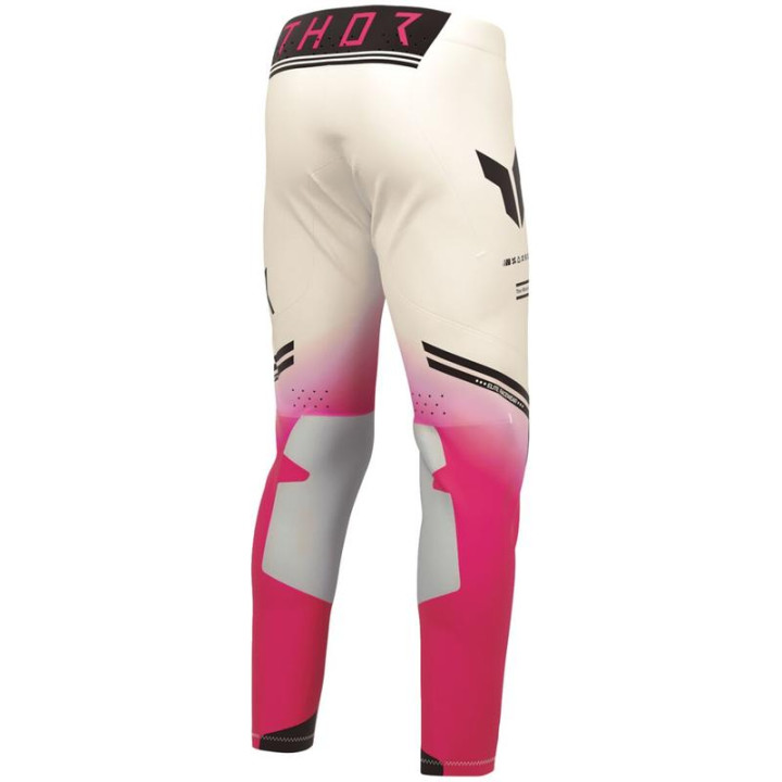 Tenue Thor SPORTMODE Geo rose/noir | Oxmoto