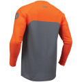 Tenue Thor RIDEMODE Menace gris/orange | Oxmoto