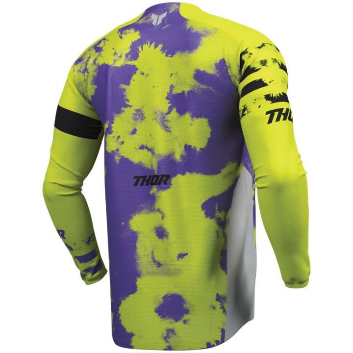 Tenue Thor LAUNCHMODE Bleach violet/jaune | Oxmoto