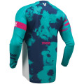 Tenue Thor LAUNCHMODE Bleach blanc/bleu | Oxmoto