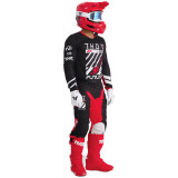 Tenue Thor LAUNCHMODE Futura noir/rouge | Oxmoto