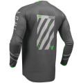 Tenue Thor LAUNCHMODE Futura gris/vert | Oxmoto