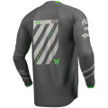 Tenue Thor LAUNCHMODE Futura gris/vert | Oxmoto
