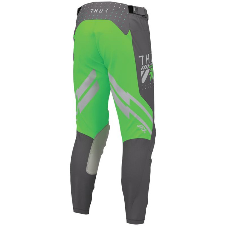 Tenue Thor LAUNCHMODE Futura gris/vert | Oxmoto