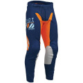 Tenue Thor LAUNCHMODE Futura navy/orange | Oxmoto