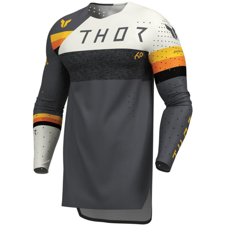Tenue Thor SPORTMODE League gris/blanc | Oxmoto