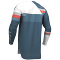 Tenue Thor SPORTMODE League bleu/blanc | Oxmoto