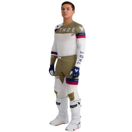 Tenue Thor SPORTMODE League blanc | Oxmoto