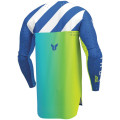 Tenue Thor SPORTMODE Synth bleu/vert | Oxmoto