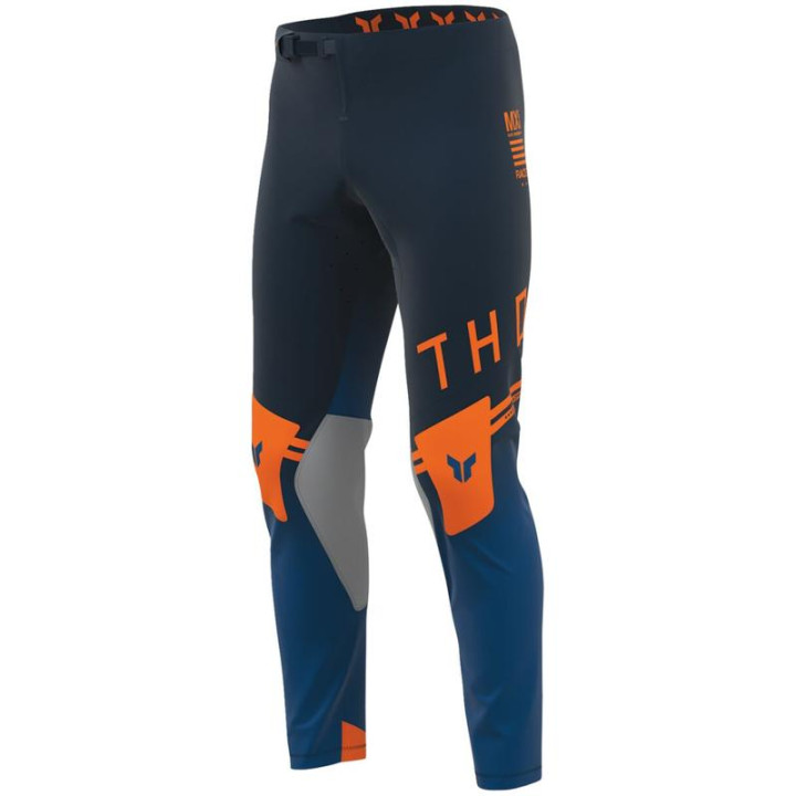 Tenue Thor SPORTMODE Geo bleu/orange | Oxmoto