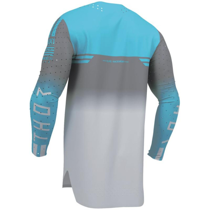 Tenue Thor SPORTMODE Geo bleu/gris | Oxmoto