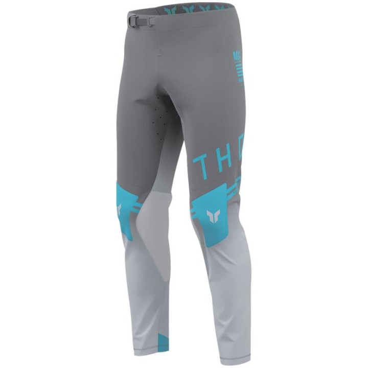 Tenue Thor SPORTMODE Geo bleu/gris | Oxmoto