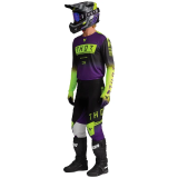 Tenue Thor SPORTMODE Geo noir/violet | Oxmoto