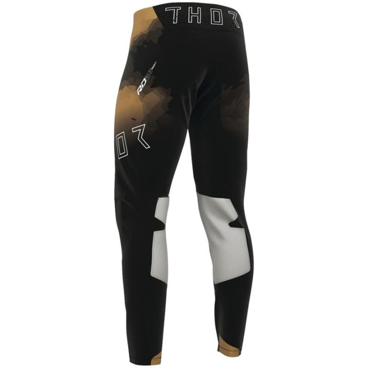 Tenue Thor SPORTMODE Carbon noir/marron | Oxmoto