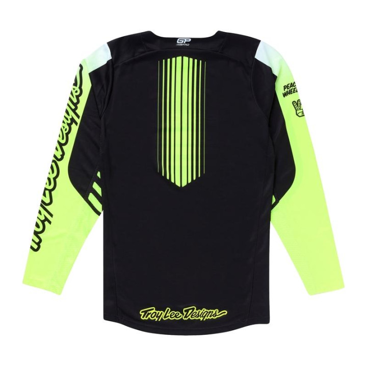 Tenue Troy Lee Designs GP Pro Segment noir/jaune | Oxmoto