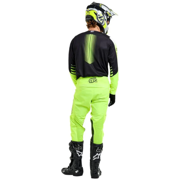 Tenue Troy Lee Designs GP Pro Segment noir/jaune | Oxmoto