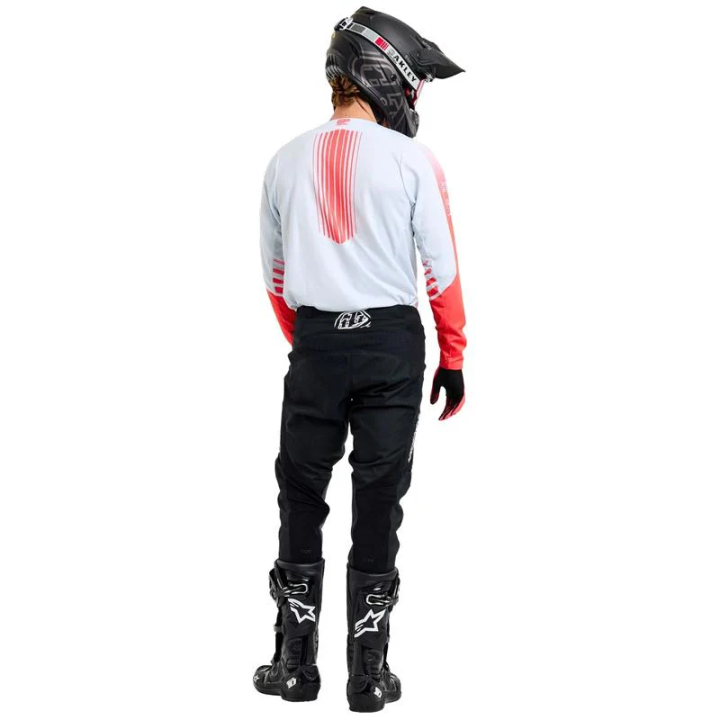 Tenue Troy Lee Designs GP Pro Segment vapor/rouge | Oxmoto
