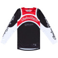 Tenue Troy Lee Designs GP Pro Swerve noir/rouge | Oxmoto