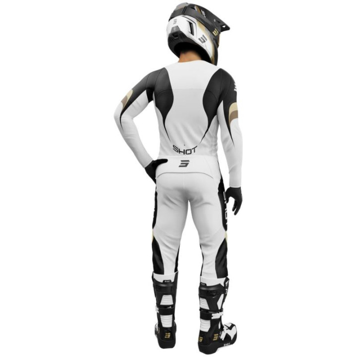 Tenue SHOT Contact Manta blanc | Oxmoto