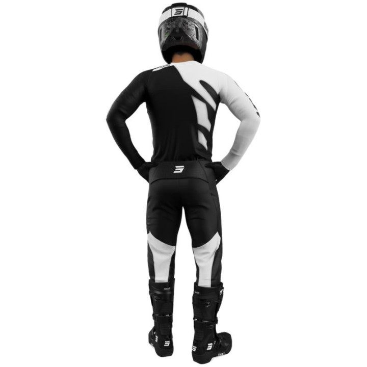 Tenue SHOT Contact Myst noir | Oxmoto