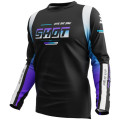 Tenue SHOT Devo Block violet | Oxmoto