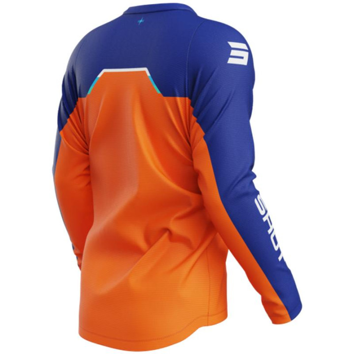 Tenue SHOT Devo Daytona orange | Oxmoto