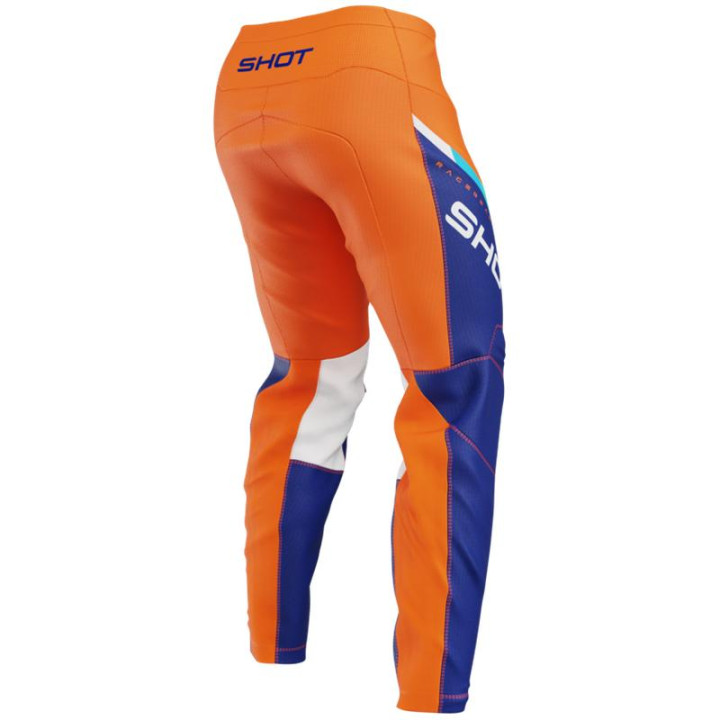 Tenue SHOT Devo Daytona orange | Oxmoto