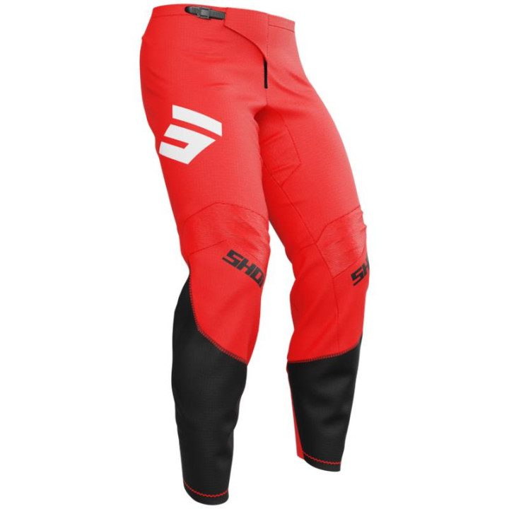 Tenue SHOT Draw Private rouge | Oxmoto