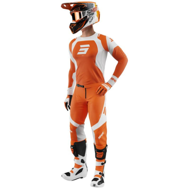 Tenue SHOT Contact Ionyx orange | Oxmoto