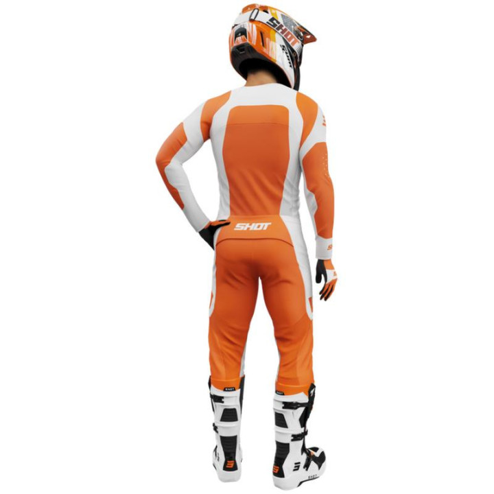 Tenue SHOT Contact Ionyx orange | Oxmoto