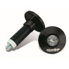 embout de guidon noir