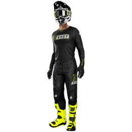 Tenue SHOT Contact ART noir | Oxmoto