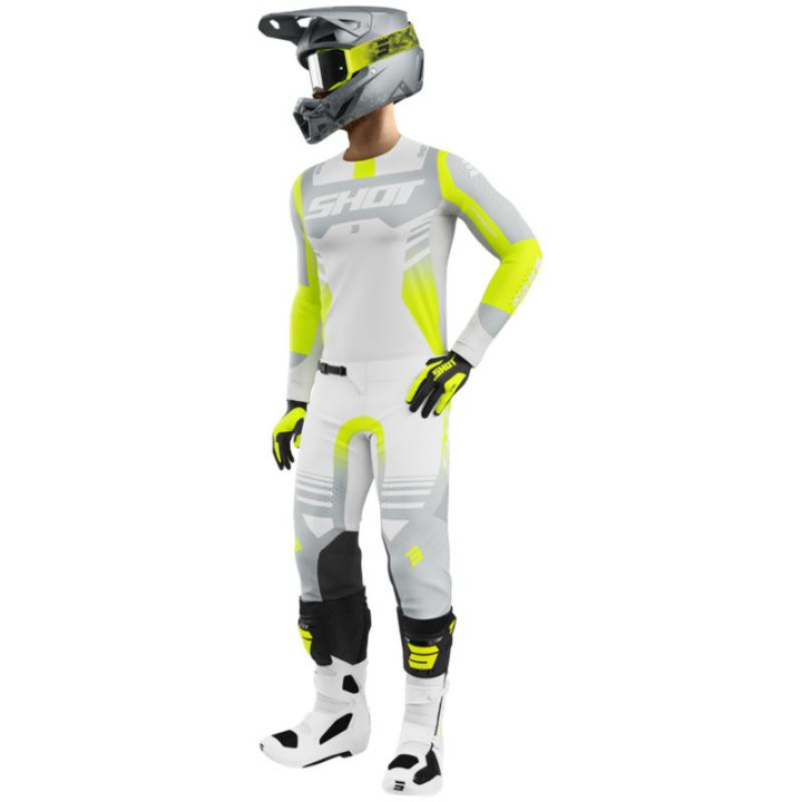Tenue SHOT Aerolite Sprint gris | Oxmoto
