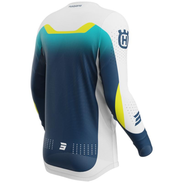 Tenue SHOT Aerolite Husqvarna bleu | Oxmoto