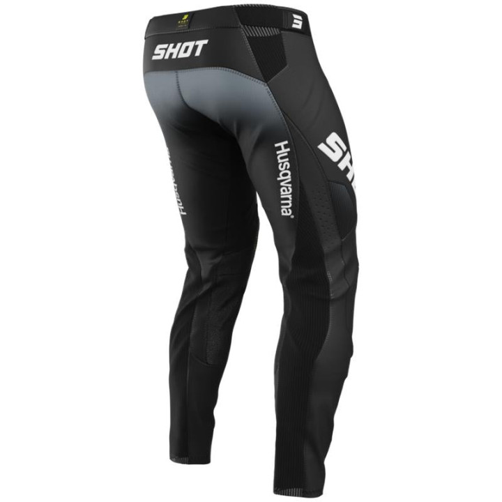 Tenue SHOT Aerolite Husqvarna noir | Oxmoto