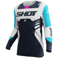 Tenue SHOT Aerolite Sprint bleu | Oxmoto
