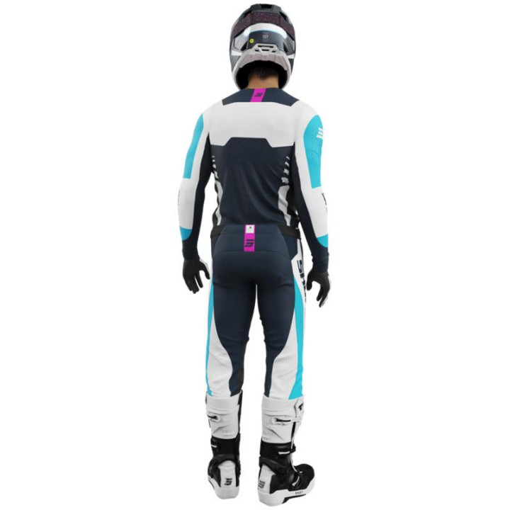 Tenue SHOT Aerolite Sprint bleu | Oxmoto