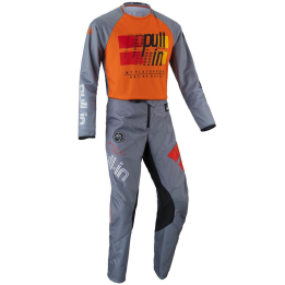 Tenue Pull-In Master gris/orange | Oxmoto