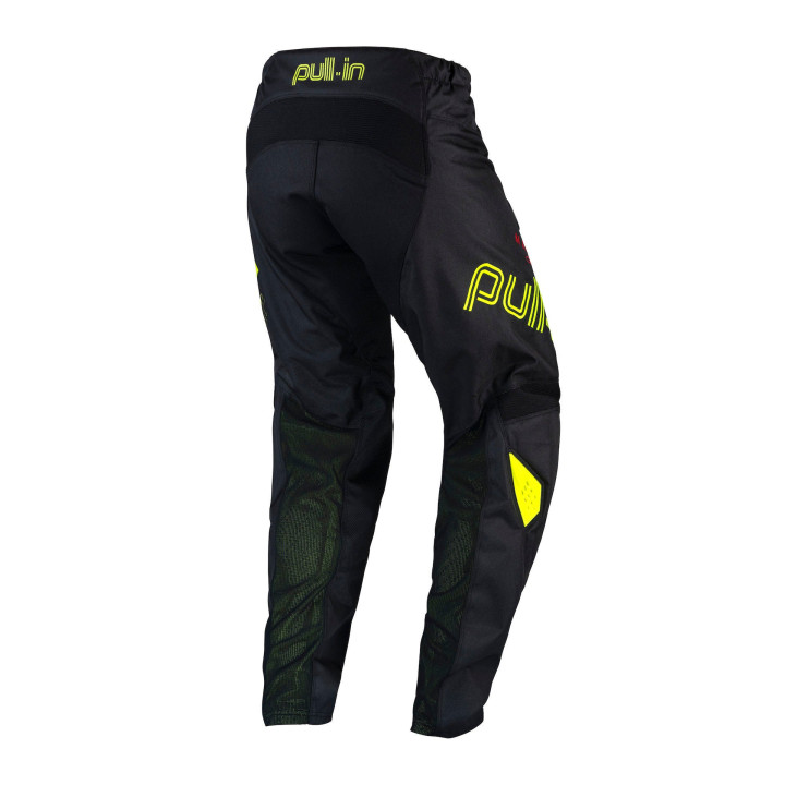 Tenue Pull-In Master noir/jaune | Oxmoto