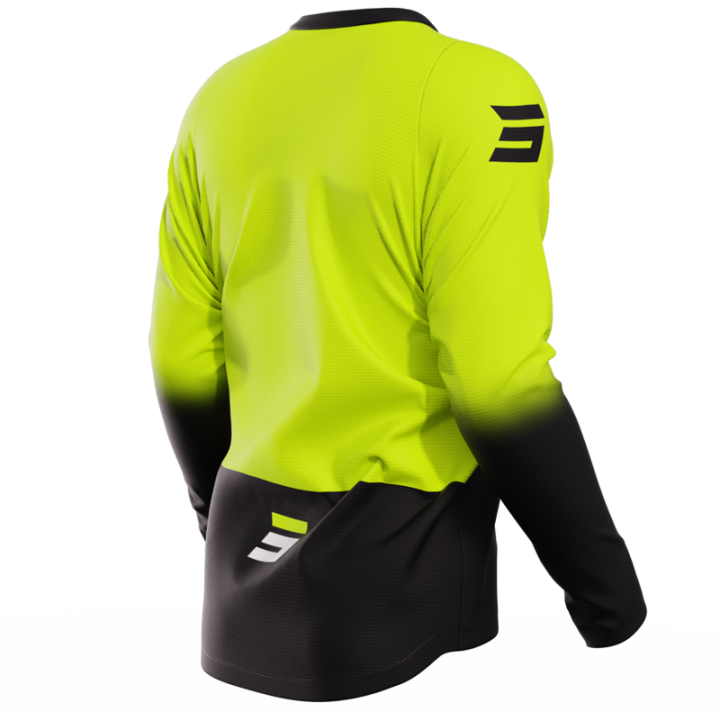 Tenue SHOT Devo Reflex jaune fluo | Oxmoto