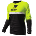 Tenue SHOT Devo Reflex jaune fluo | Oxmoto