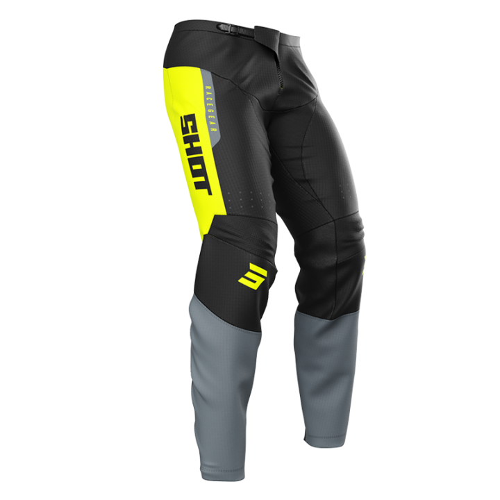 Tenue SHOT Devo League jaune fluo | Oxmoto