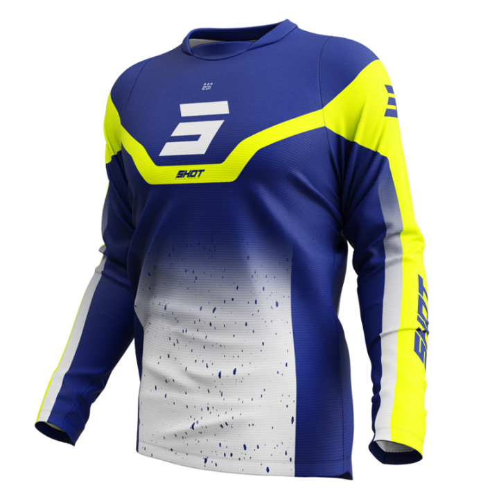 Tenue SHOT Devo Blast bleu | Oxmoto