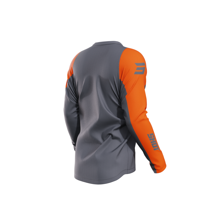 Tenue SHOT Devo Star orange | Oxmoto
