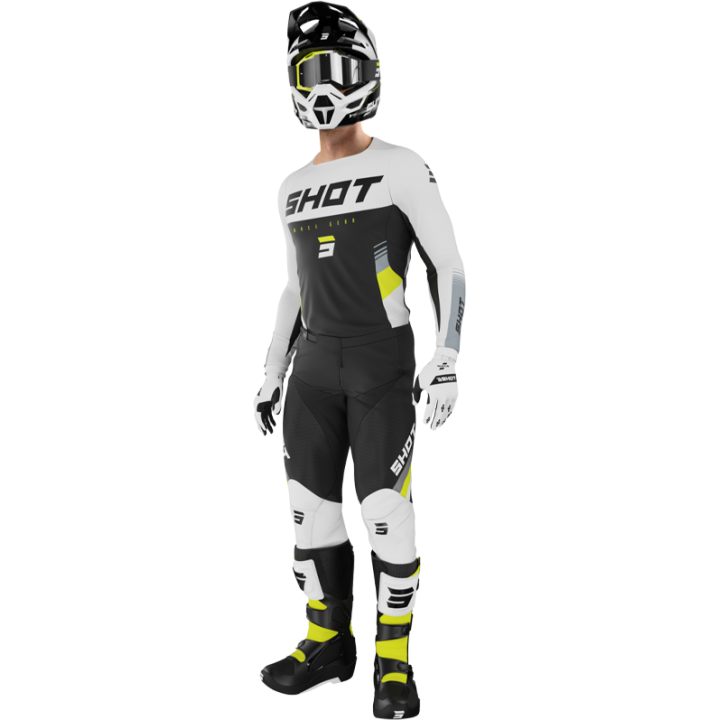 Tenue SHOT Contact Tracer noir | Oxmoto