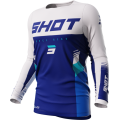 Tenue SHOT Contact Tracer bleu | Oxmoto