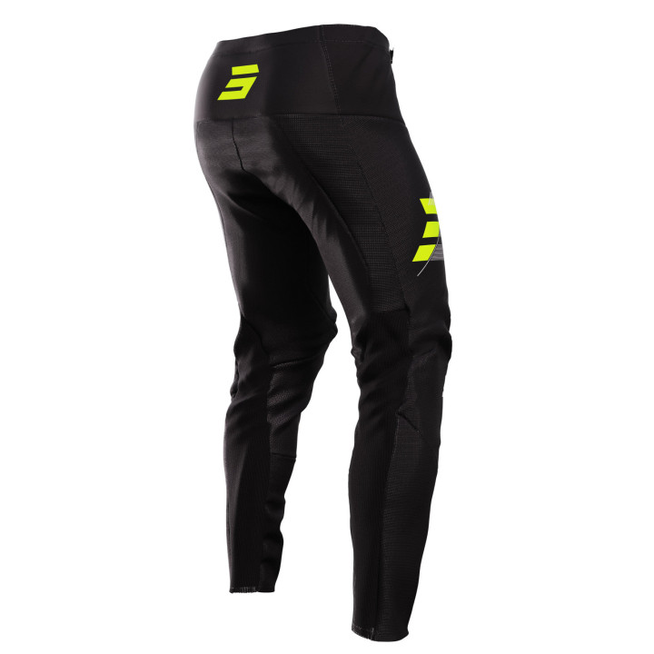 Tenue SHOT Contact Speck noir/jaune fluo | Oxmoto