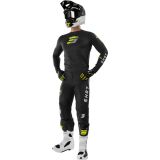 Tenue SHOT Contact Speck noir/jaune fluo | Oxmoto
