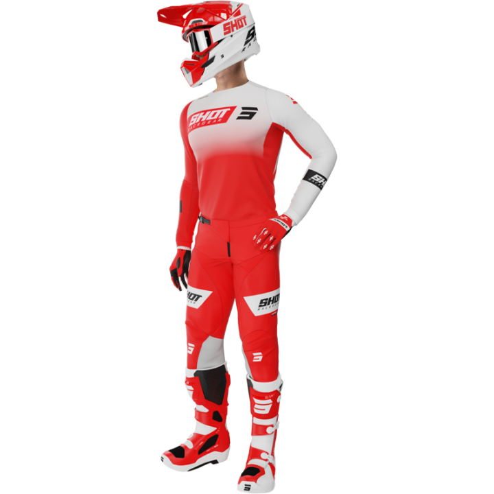 Tenue SHOT Contact Scope rouge | Oxmoto